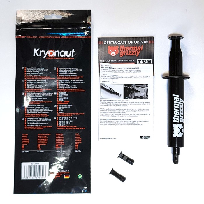 Thermal Grizzly Kryonaut Thermal Paste 37 Gram