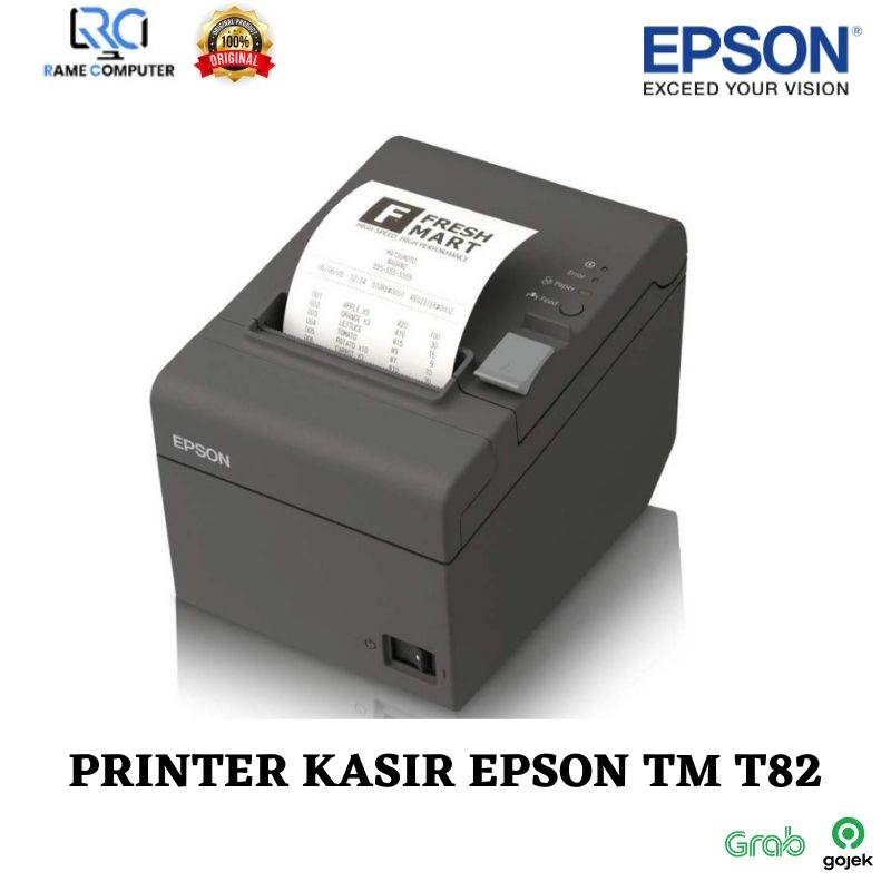 PRINTER KASIR EPSON TM T82 - T-82 - THERMAL PRINTER USB - AUTOCUTTER