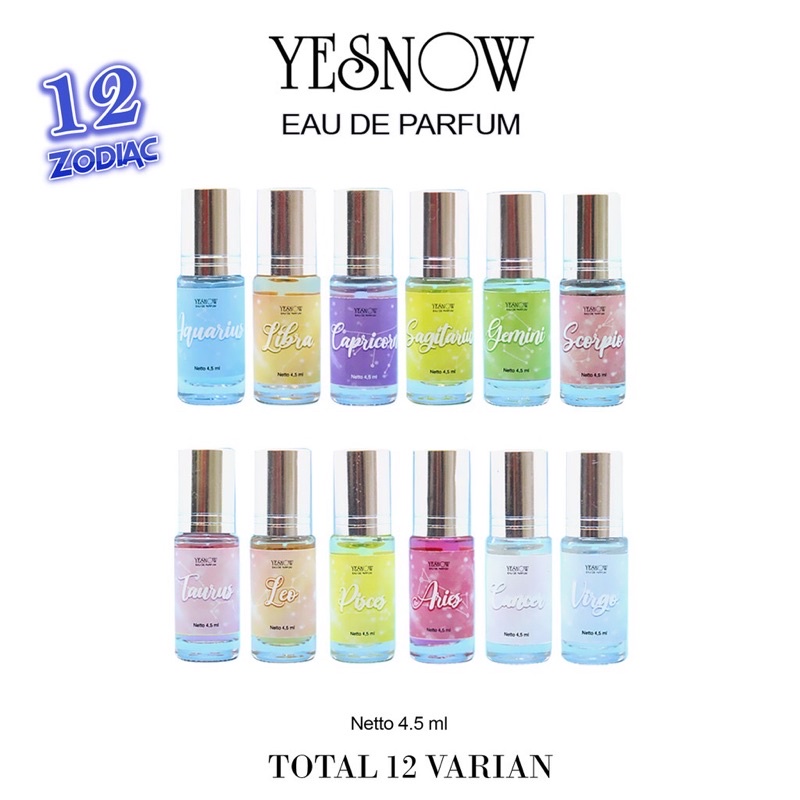 Yesnow Parfum Zodiac