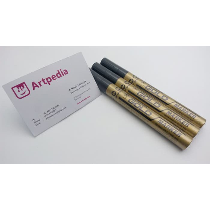 

[Promo] Spidol Snowman Paint Marker Gold Besar Berkualitas