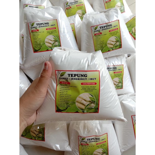 

Tepung Garut / Irut / Jengkirut / Angkrik