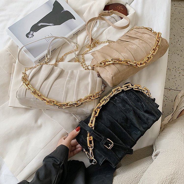 [JAKARTA] JT3446 Tas Selempang Chain Modis Wanita Cantik Import