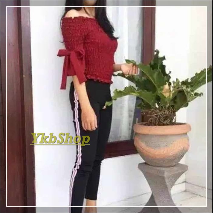 

Promo seru YkbShop sabrina kerut pita tangan -