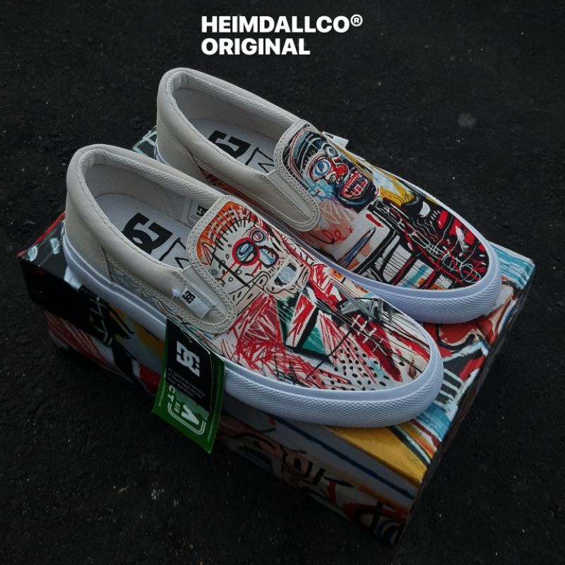 sepatu dc x basquiat