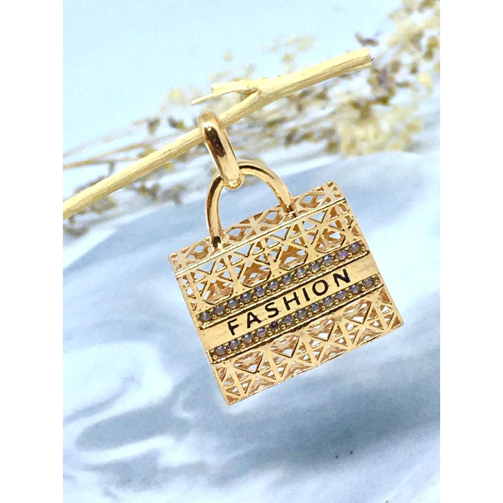 Liontin Emas Tas Fashion 375 8K