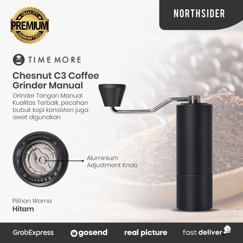 TIMEMORE CHESNUT C3 COFFEE GRINDER MANUAL | PENGGILNG BIJI KOPI