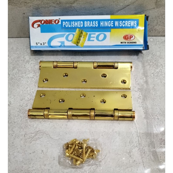 Engsel 5"x3" Kuning GOMEO