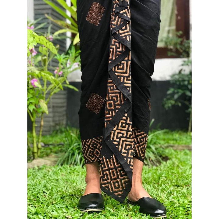 KAMEN BATIK INDIGO HITAM