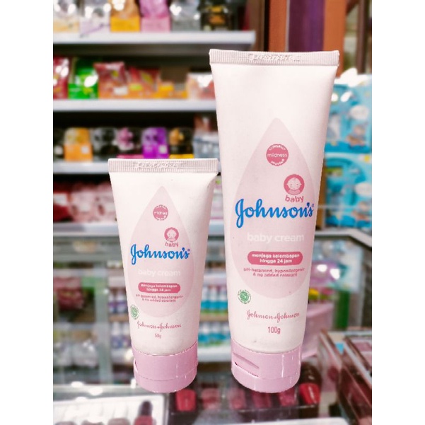 Johnson's baby cream