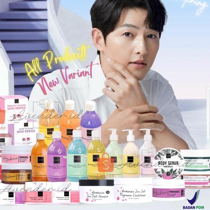 ➸ [BUY 1 GET 1 (GIFT)] SCARLETT WHITENING Series Paket Lengkap Scarlet By Felicya Angelista Scarlett