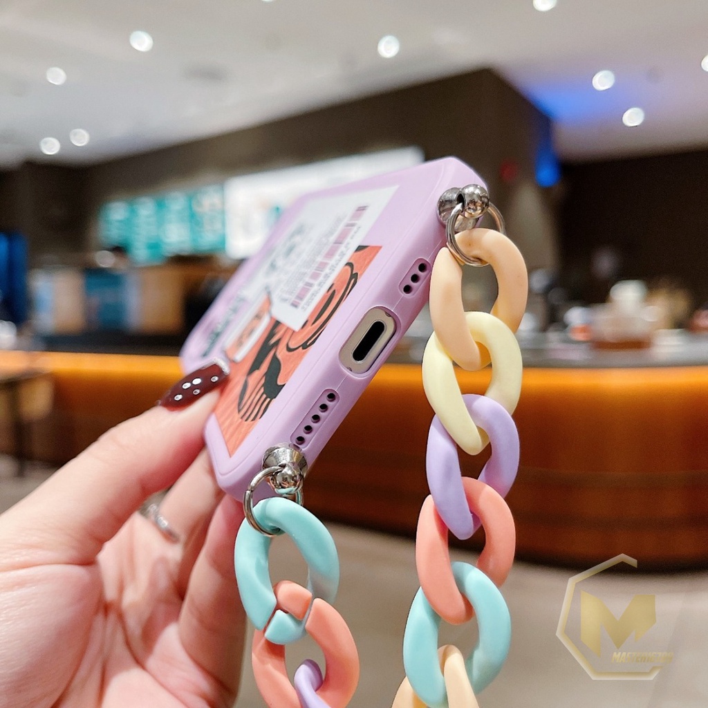 GL001 SOFTCASE SLING RANTAI OPPO A15 A15S A16 A17 A37 NEO 9 A57 A39 A57 2022 A77S A71 A83 A9 A5 A92 A52 A53 A33 2020 MA2417