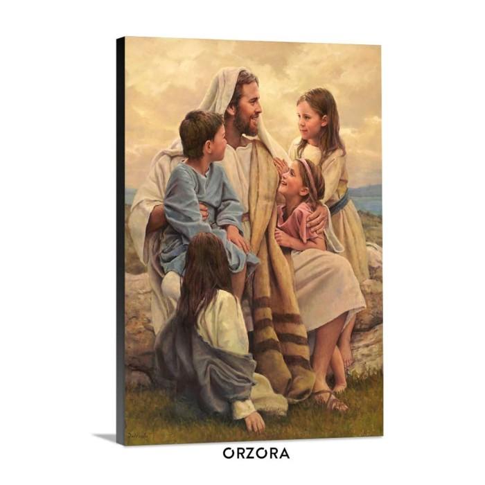 Poster Rohani / Hiasan Dinding / Hiasan Dinding Kristen (A0195)