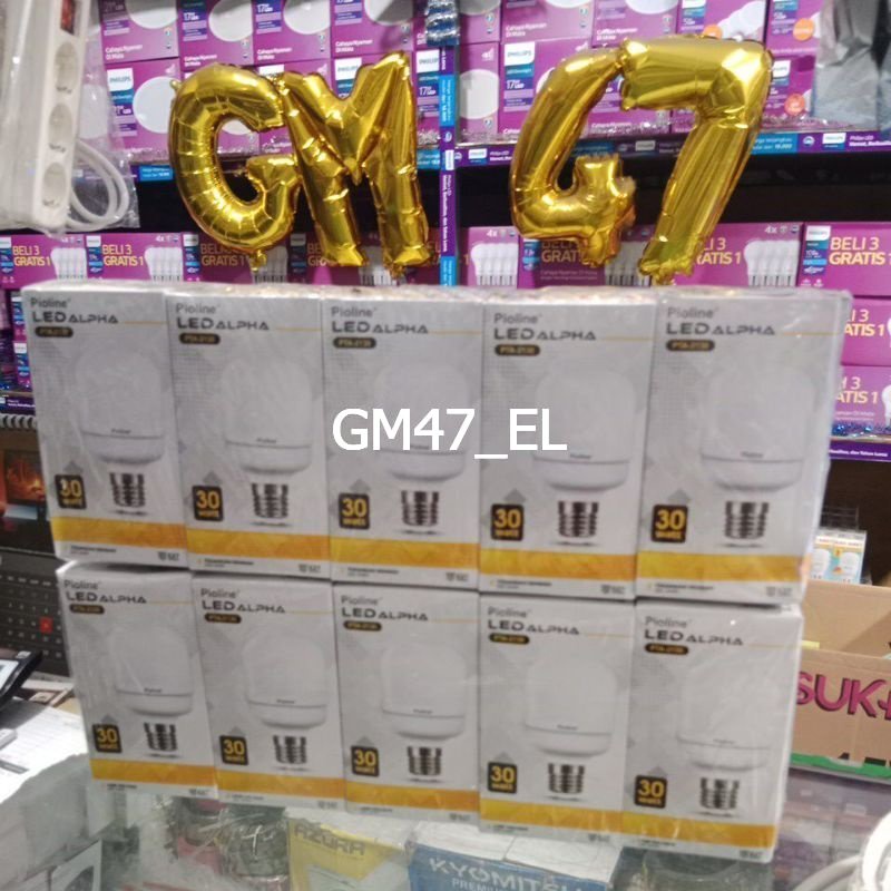 PAKET LAMPU 10 PCS LED PIOLINE 30 WATT, LED 30 WATT