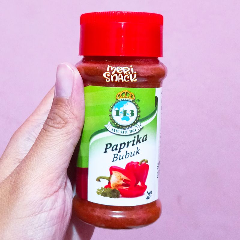 

113 Satu Satu Tiga Bumbu Paprika Bubuk 40gr