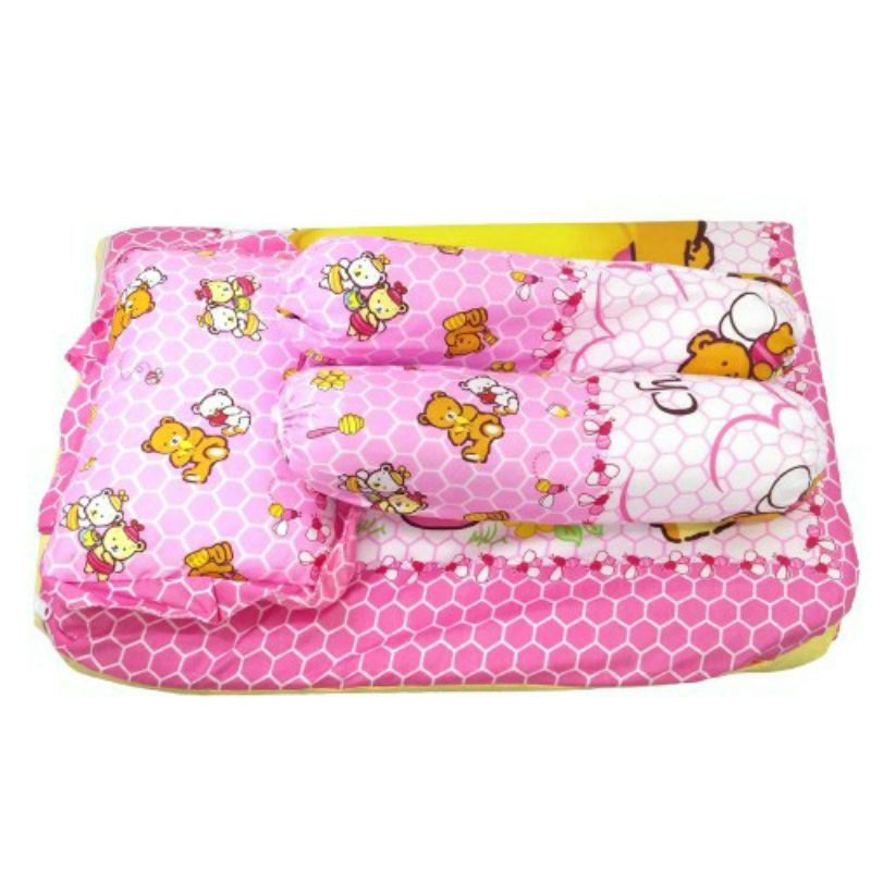 CHEKIDDO-KASUR BAYI SET BANTAL GULING-MATRAS BAYI + 2GULING 1 BANTAL-KASUR BAYI MURAH