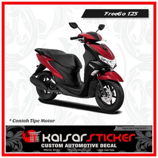 Decal Sticker Motor Full Body Stiker Yamaha FreeGo 125 Decal Sticker Motor Full Body Stiker Yamaha FreeGo 125