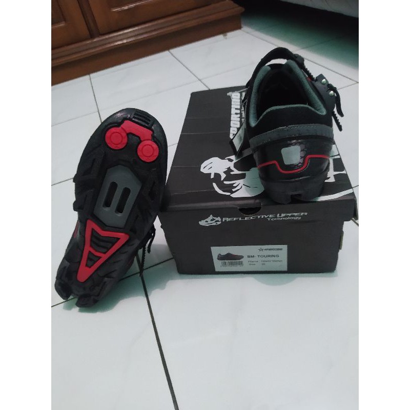 Sepatu Sportino BM Touring murah - Sepatu Cleat Murah - Sepatu Sepeda MTB - Sepatu Roadbike