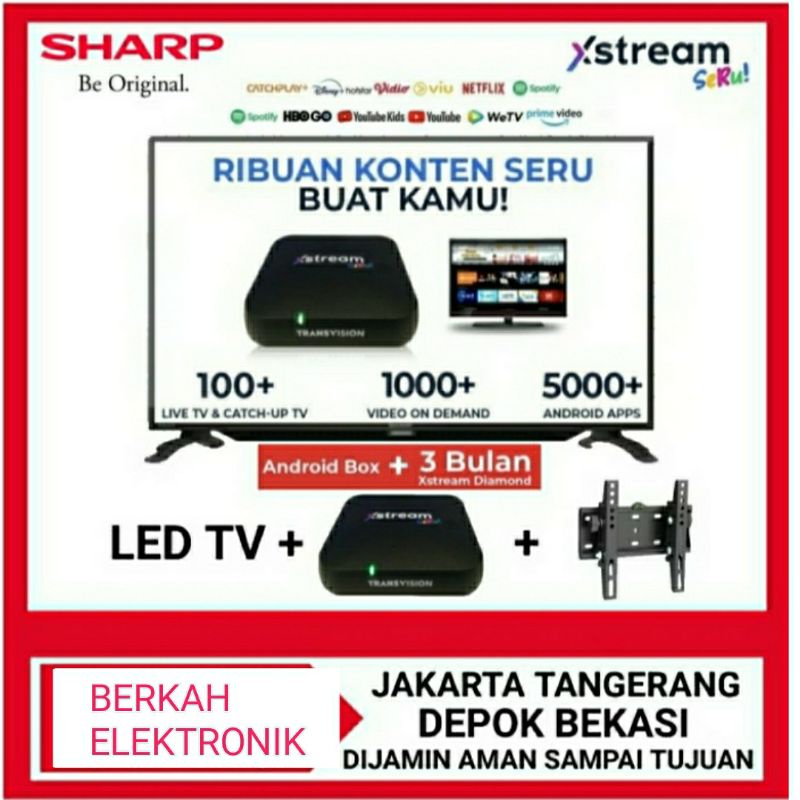 Sharp tv  digital smart android box 42 inch 2TC42 B1i tv box braket
