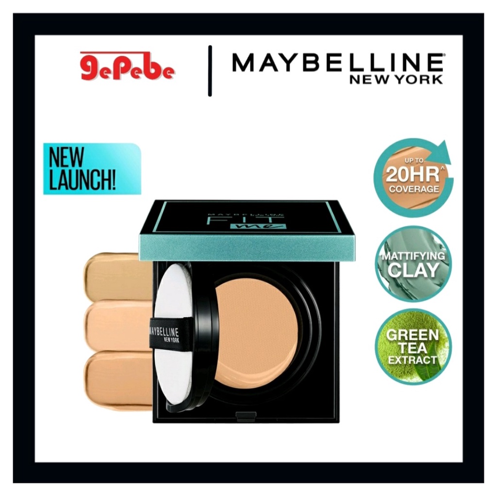 [NEW] MAYBELLINE FIT ME MATTE+PORELESS CUSHION