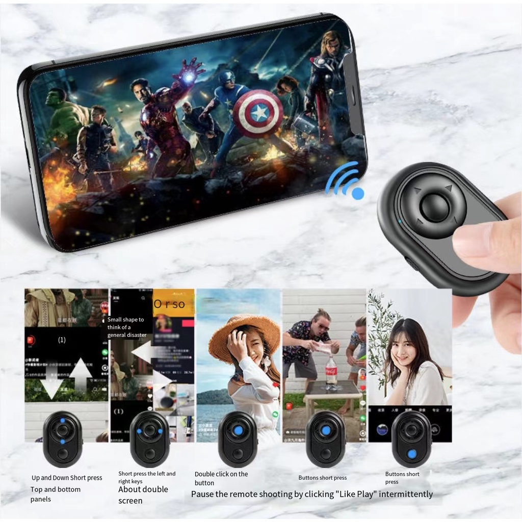 Freedom - REMOTE SCROLL TIKTOK SHUTTER CAMERA BLUETOOTH | REMOTE SELFIE