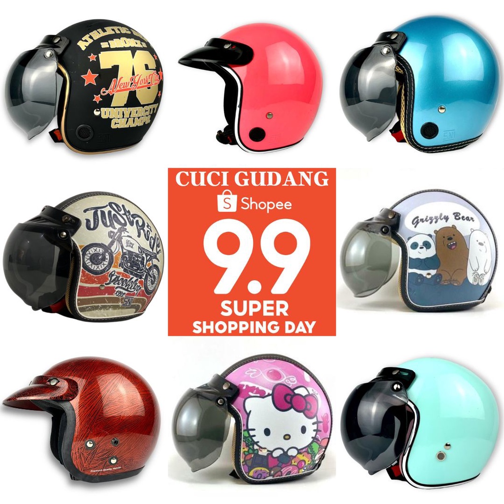 Helm Bogo SNI Untuk Dewasa