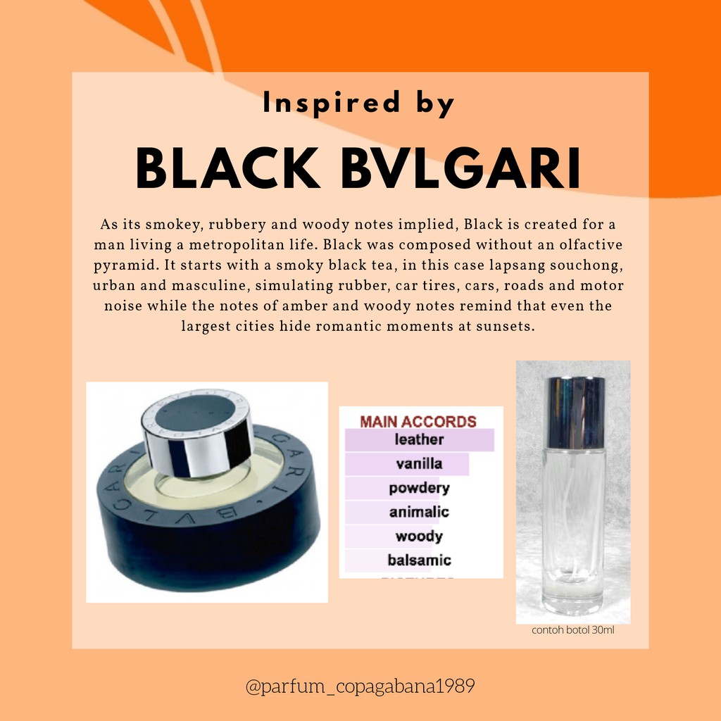 [BEST SELLER] PARFUM BLACK BVLGARI