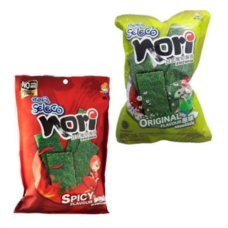 

Seleco Nory Seaweed 36gr Original & Spicy