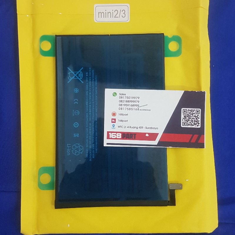 Baterai IPAD MINI 2/3