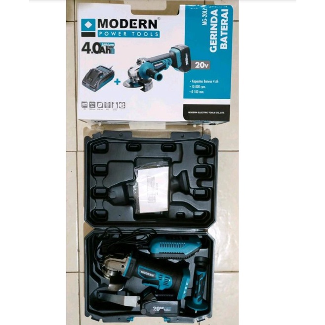 Mesin Gerinda Baterai Cordless Grinder MODERN MG