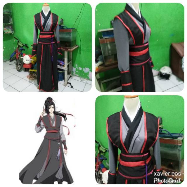 PRE ORDER Costume Cosplay Wei Wuxian Mo Dao Zu Shi