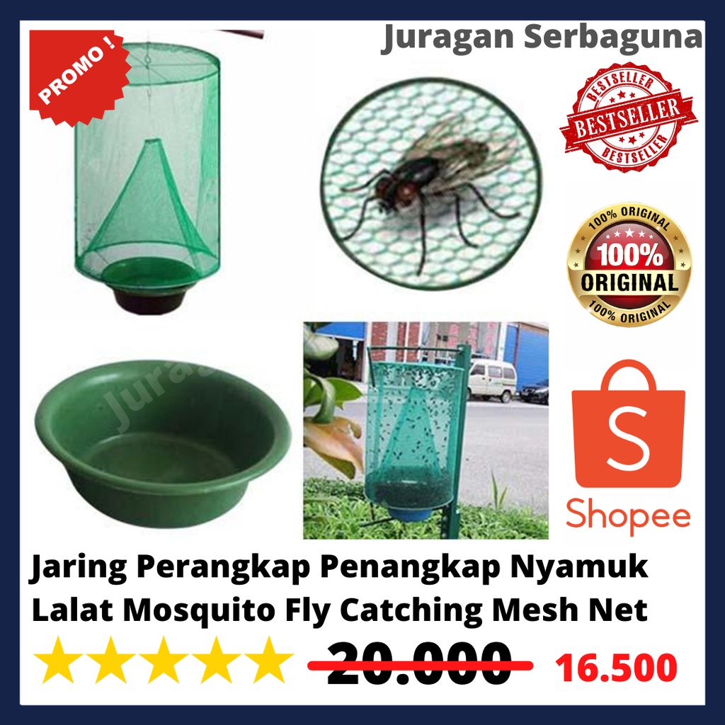 Jaring Perangkap Penangkap Nyamuk Lalat Mosquito Fly Catching Mesh Net