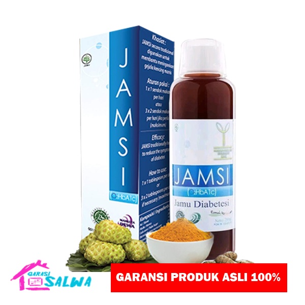 Jamu Diabetes JAMSI Obat Herbal Original Mahkota Dewa 250 ml