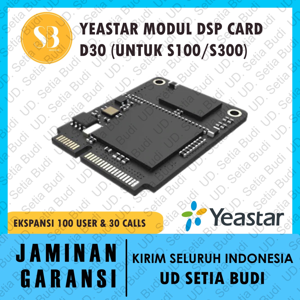 Yeastar Card D30 untuk S100 dan S300