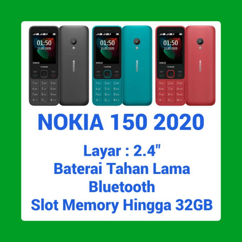 Garansi Resmi | Nokia 150 2020 | Nokia 150 New 2020 | N150 2020 | N150 New 2020