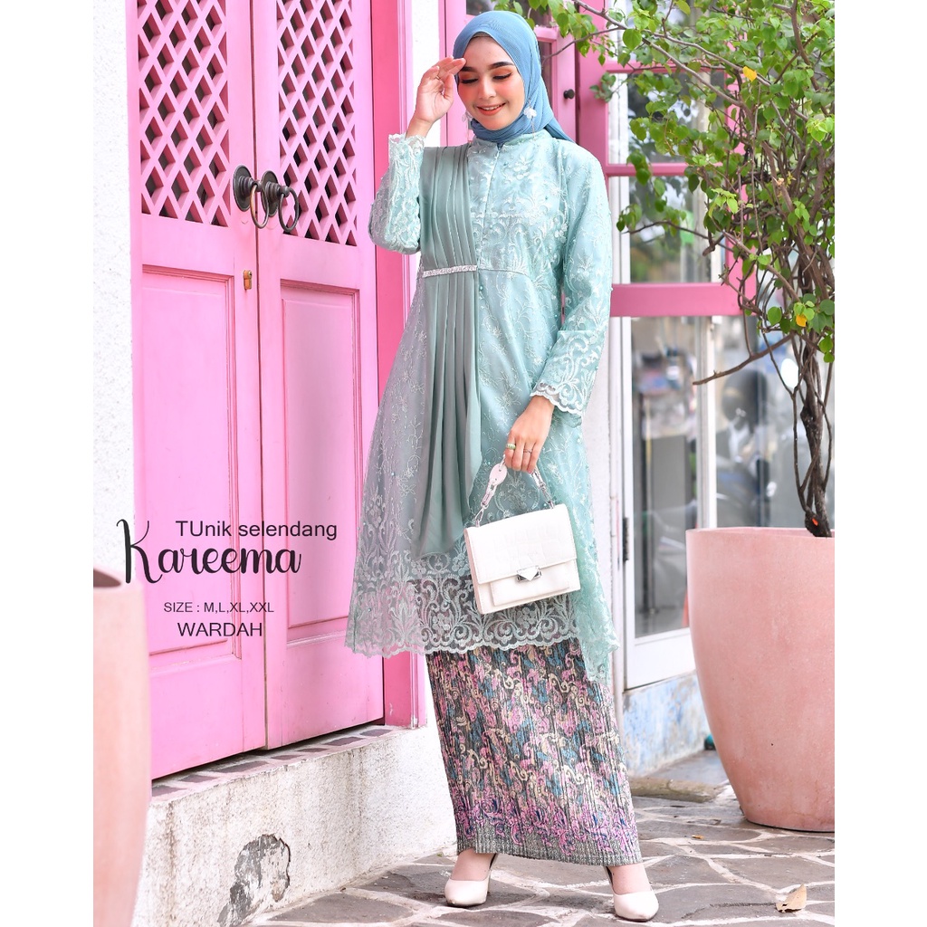 (COD) - SETELAN KEBAYA MODERN - SET TUNIK TILLE MODERN - BAJU KEBAYA MODERN - KEBAYA WISUDA - ATASAN KEBAYA BRUKAT - BAJU KEBAYA - KEBAYA BROKAT - KEBAYA SELENDANG- KEBAYA WISUDA - TUNIK TILLE SELENDANG - KEBAYA TUNIK - KEBAYA MODERN BY KIRANAOL-7