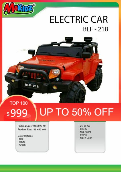 Mobil aki anak Jeep BLF 218