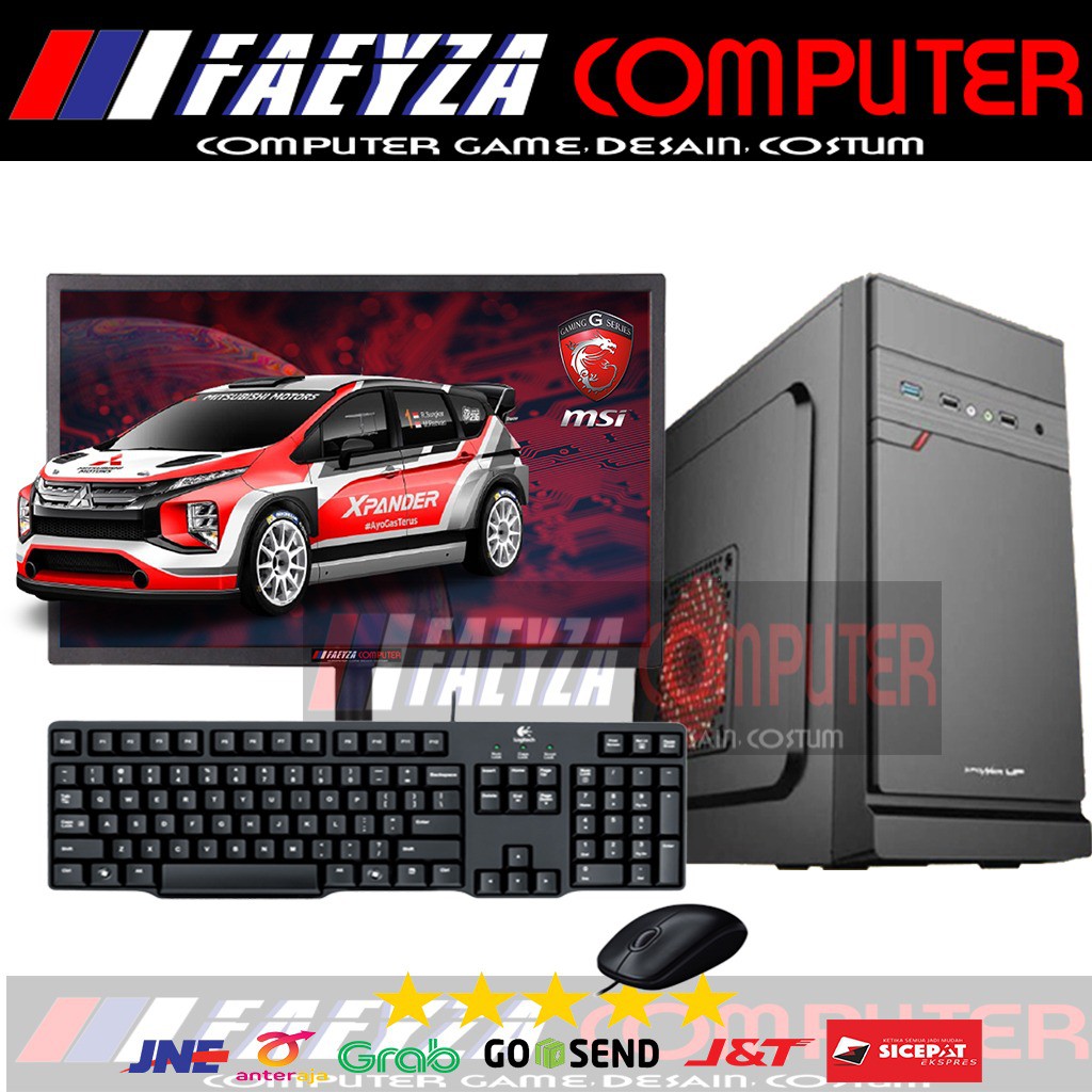 Komputer PC Lengkap Intel Core I5 4570 Ram 8gb HDD 500gb LED 19