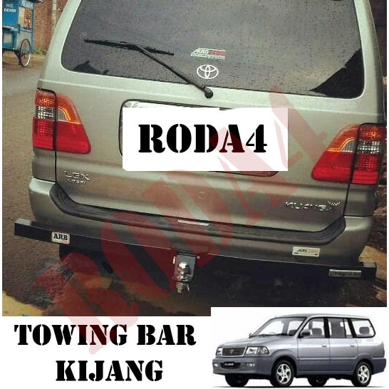 Towing Bar Besi Bumper Belakang ARB Semua Kijang  Panjang Full