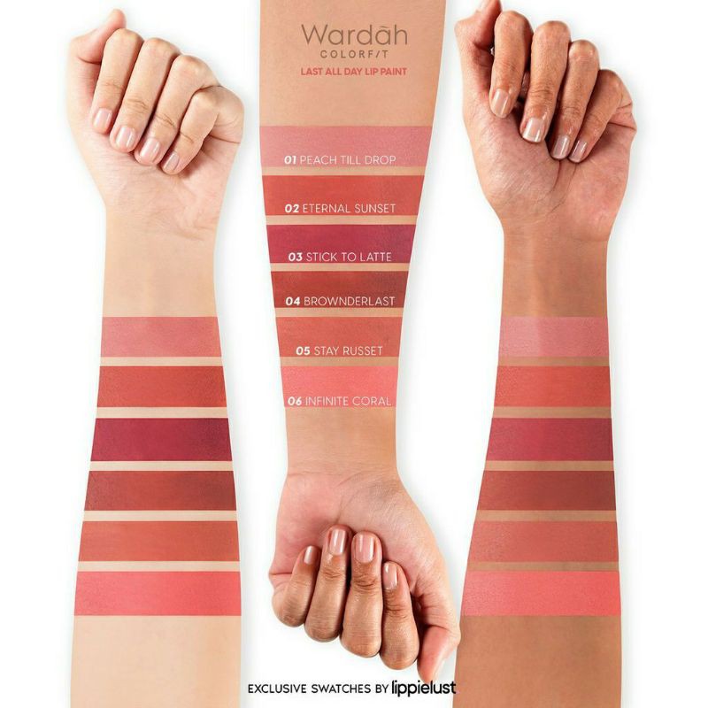 WARDAH COLORFIT LAST ALL DAY LIP PAINT