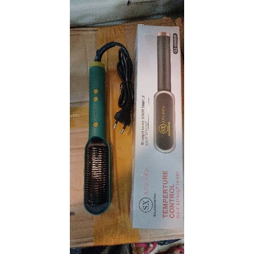 Sisir Catok Pelurus Rambut (Rambut Lurus Dan keriting) 2 in 1 SX 000005