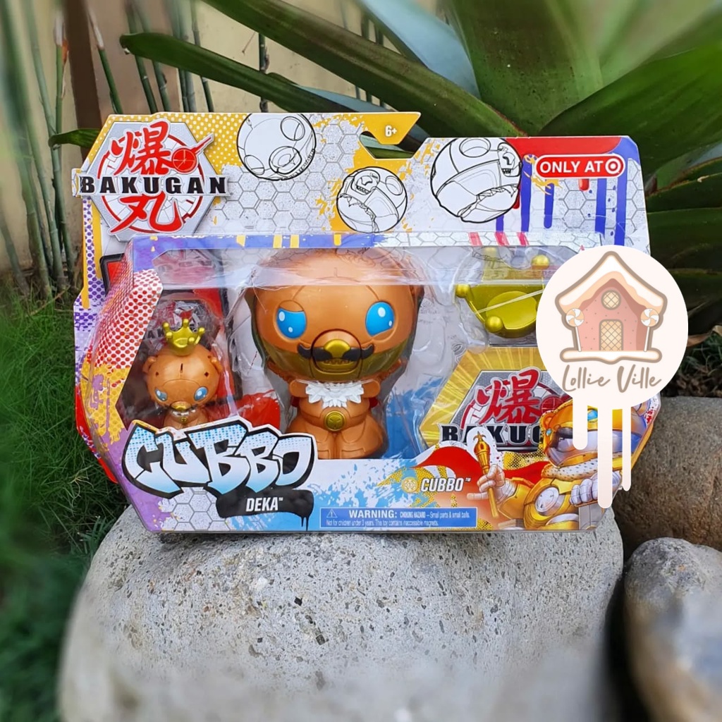 Bakugan Cubbo Deka Pack with Exclusive Jumbo King Cubbo and Core Cubbo