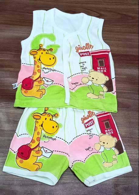 1 PCS baju bayi new born KATUN 0 - 12M / Perlengkapan bayi /atasan bayi/ setelan bayi kutung pendek