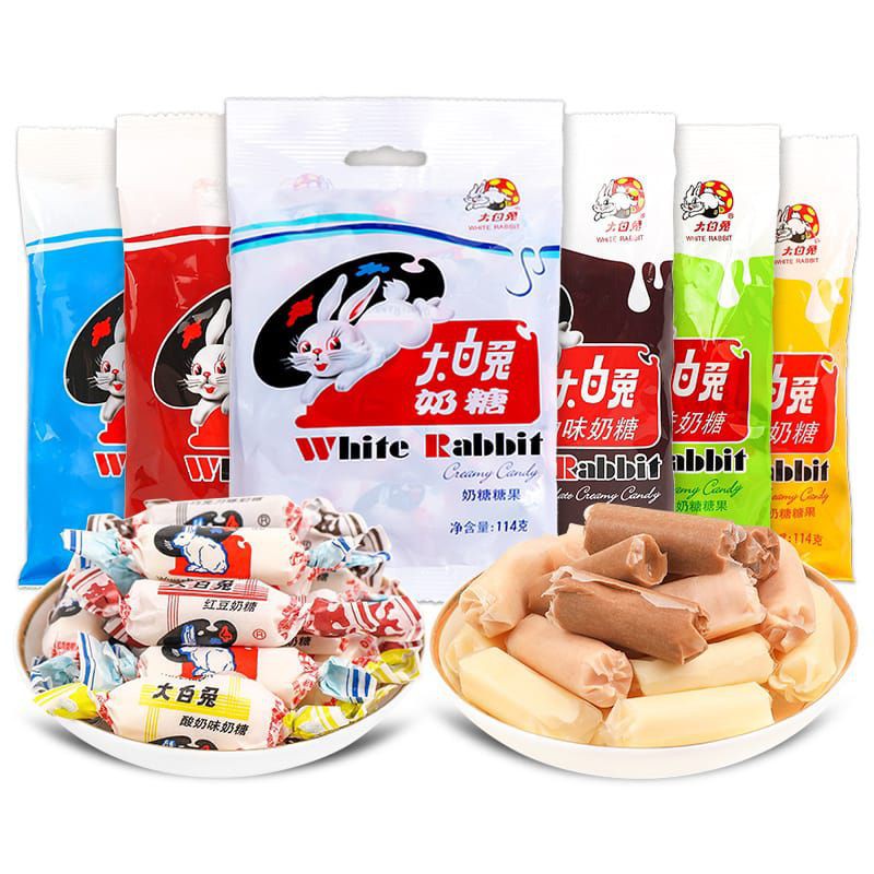 (HALAL) Permen Susu White Rabbit Creamy Candy White Rabbit 114gr