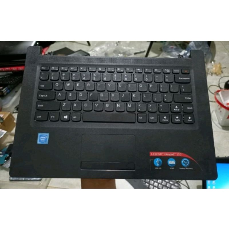 casing palmrest bagian keyboard lenovo ideapad 110 14 IBR ibr 110 14-ibr