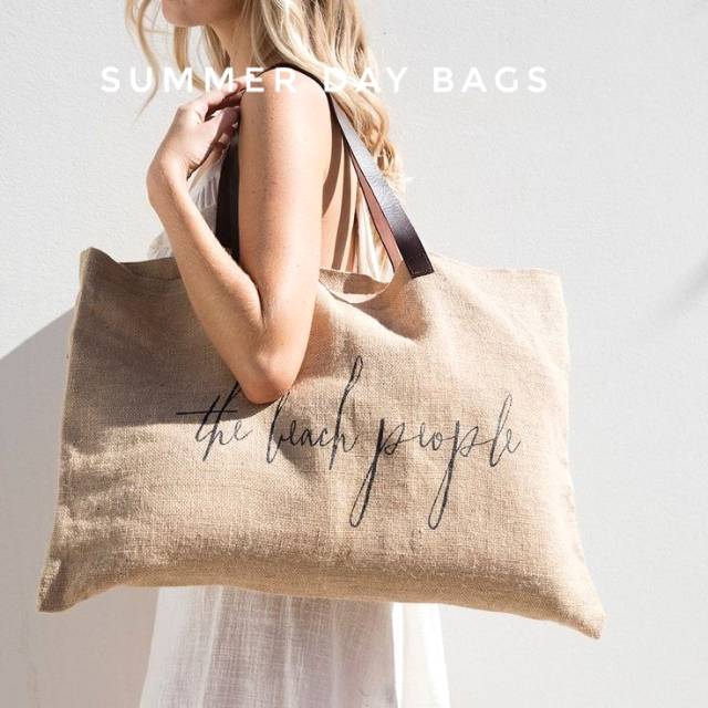 SUMMER DAY BAGS / JUTE BAG / TAS GONI WANITA