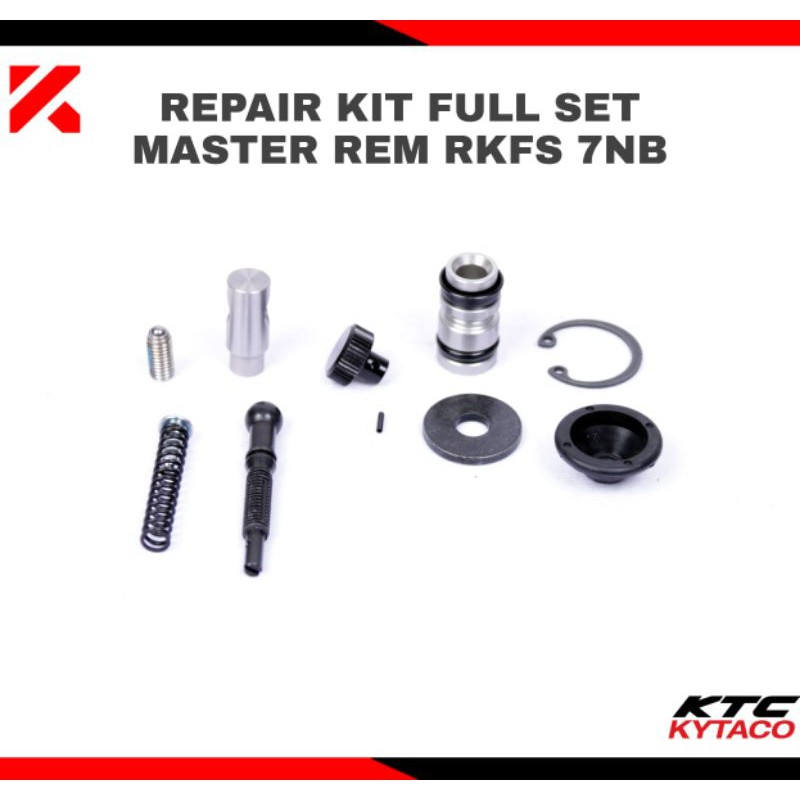 Repairkit seal full set ktc kytaco brands udah Transformer ke logo K KYTA RKFS 7NB buat master rem r