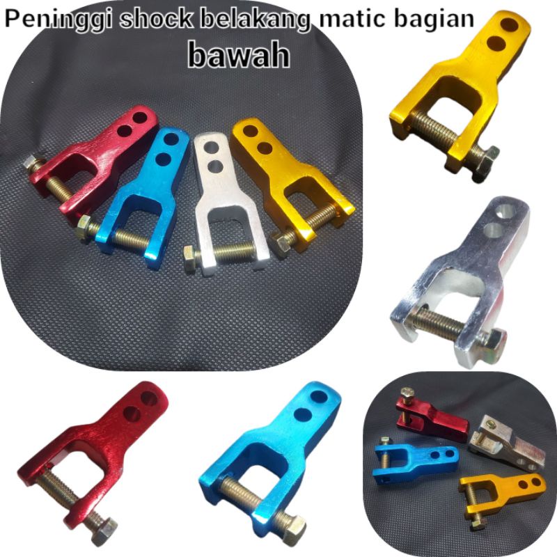 PANGKON PENINGGI SHOCK MATIC BELAKANG BAGIAN ATAS &amp; BAWAH UNIVERSAL