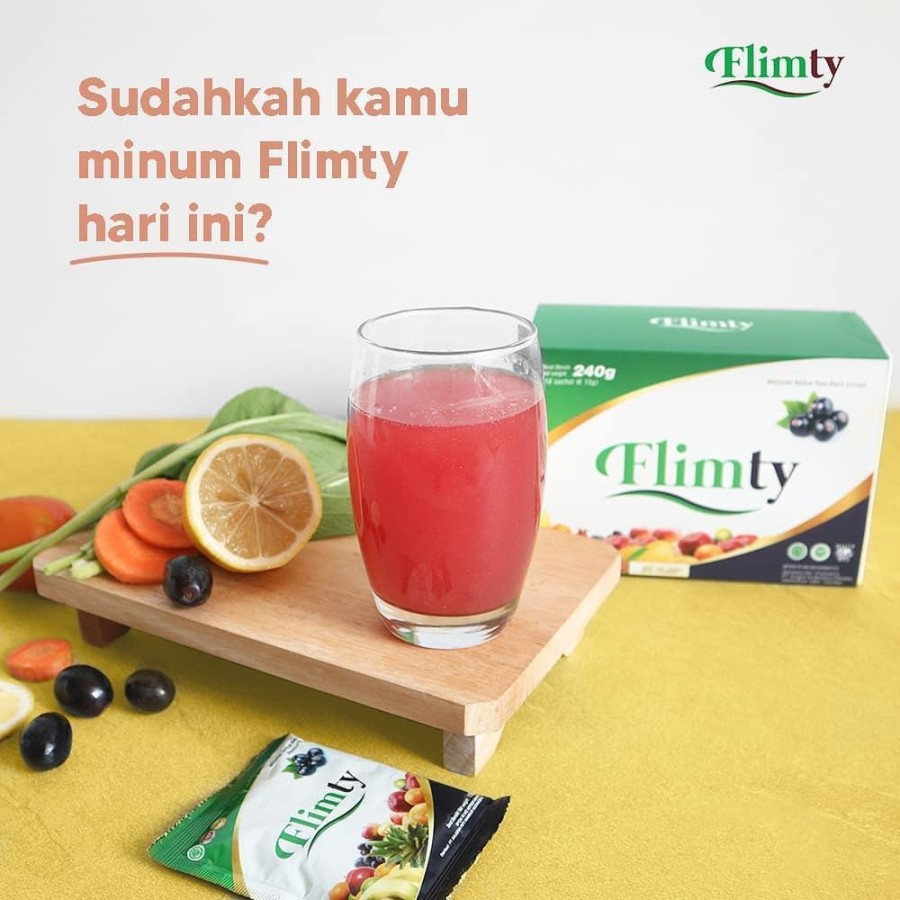 ✨ AKU MURAH ✨FLIMTY FIBER Detox Pelangsing Slim Original