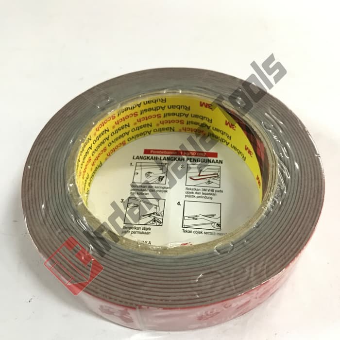 

Dijual Double Tape VHB 3M ORIGINAL 24mm x 4 5m Busa Perekat Berkualitas