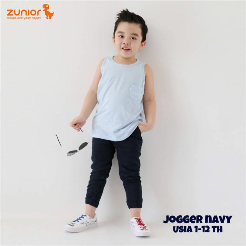 Jogger Anak Premium Navy 1-12 Tahun